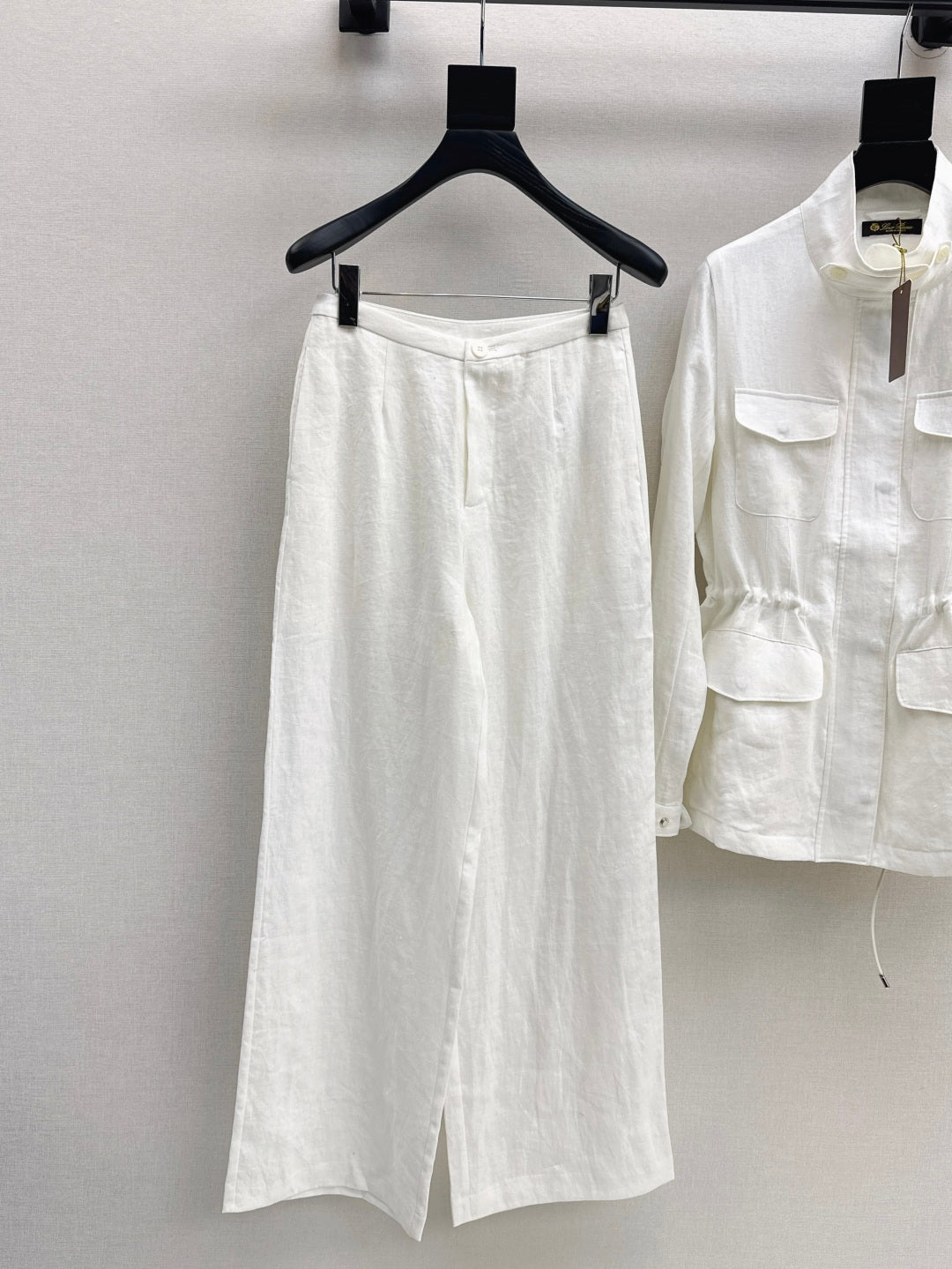 Loro 25fw linen suit