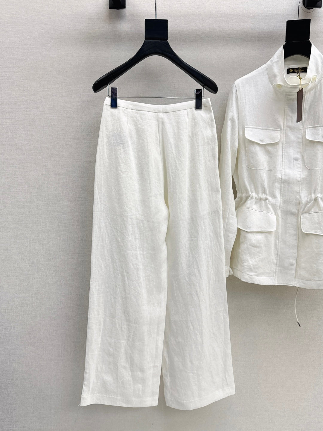 Loro 25fw linen suit