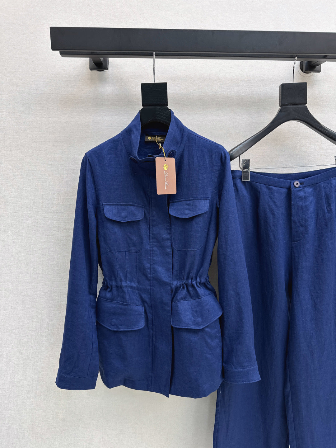 Loro 25fw linen suit