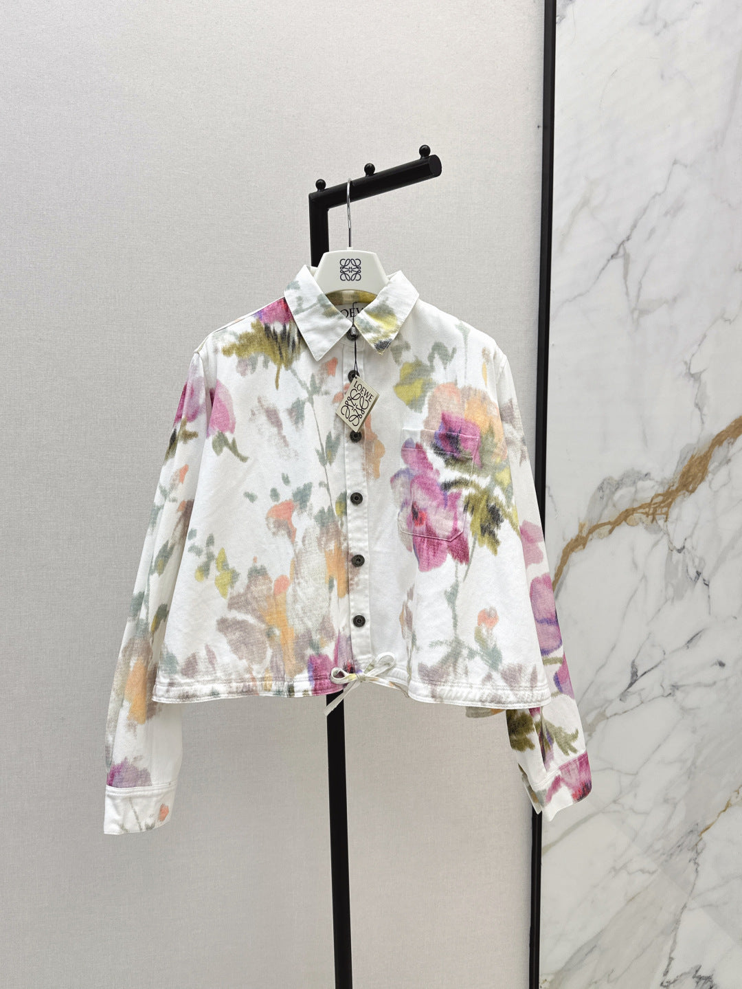 Loe 25fw printed jacket
