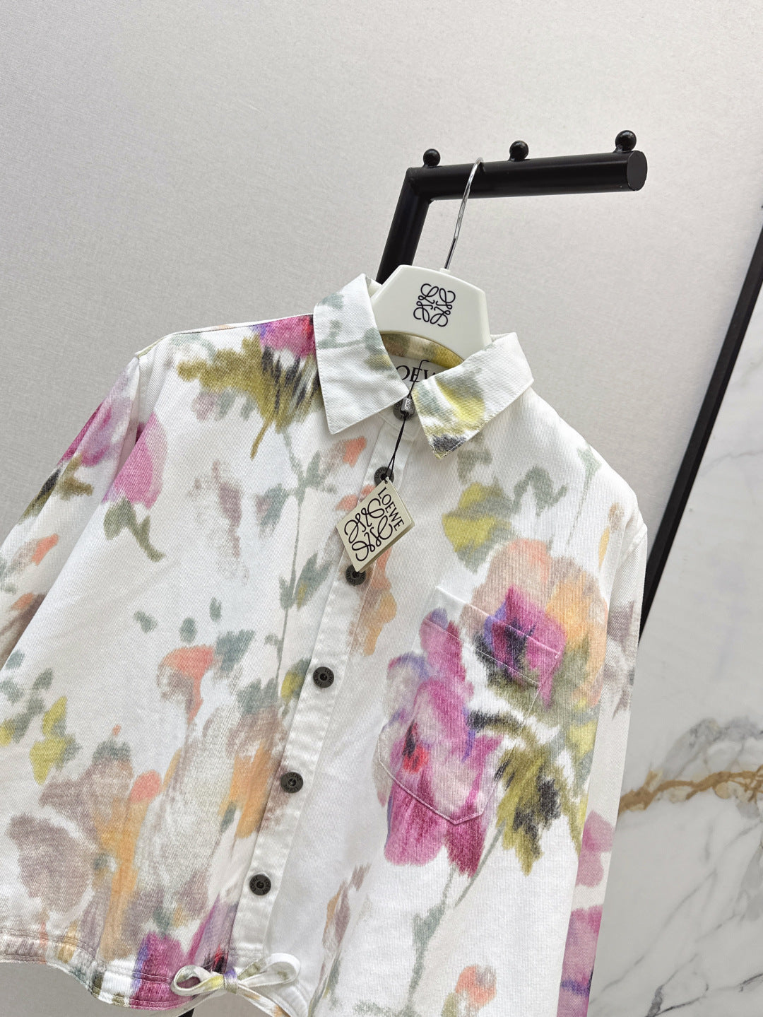 Loe 25fw printed jacket