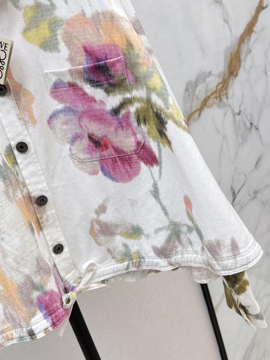 Loe 25fw printed jacket
