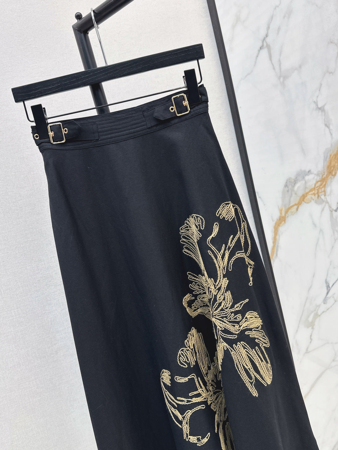 CD 25ss embroidered skirt