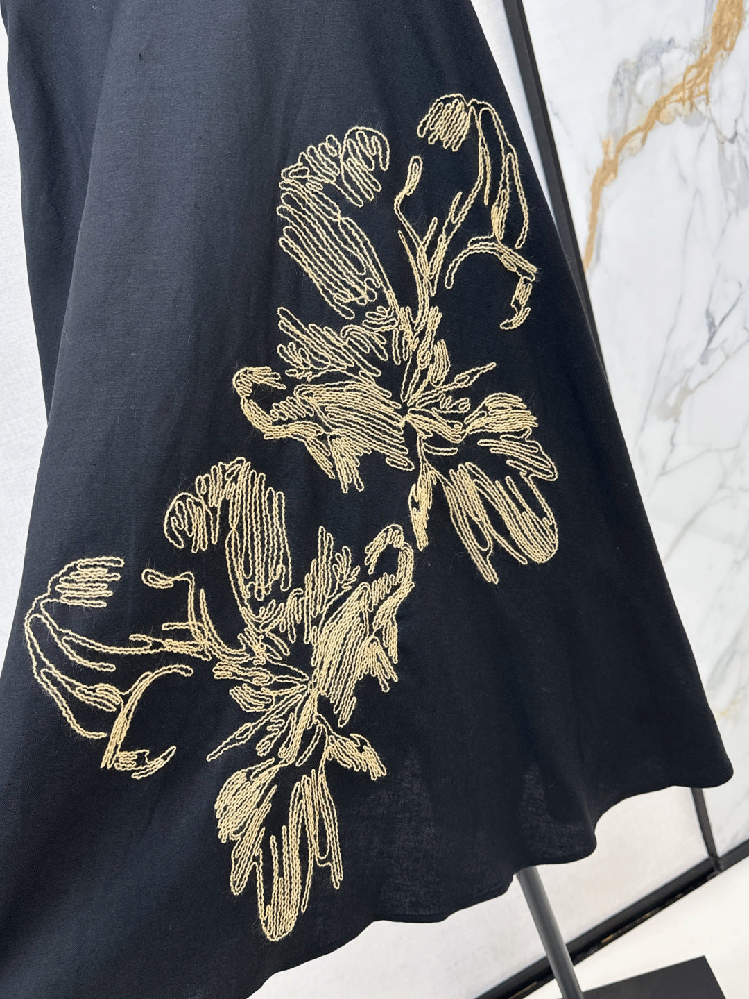 CD 25ss embroidered skirt