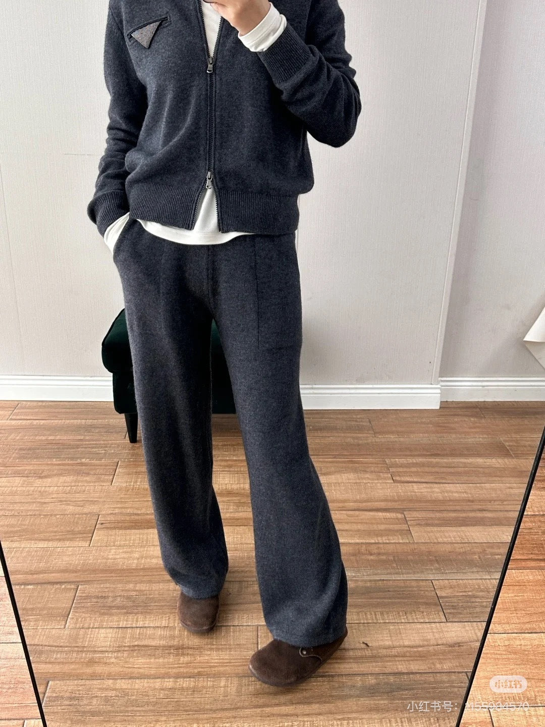 Brune 25fw cashmere suit