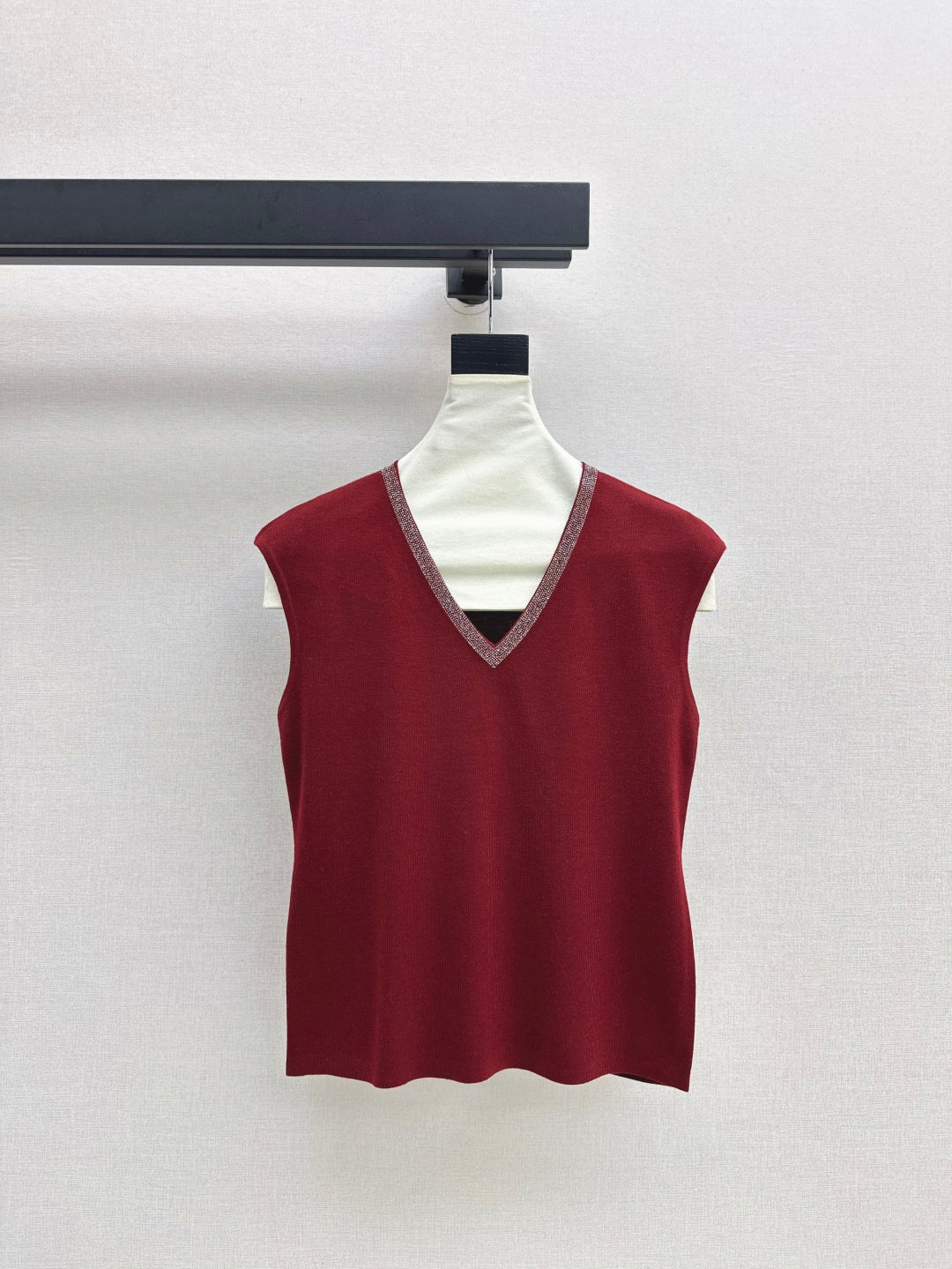 Brune 25fw v-neck vest