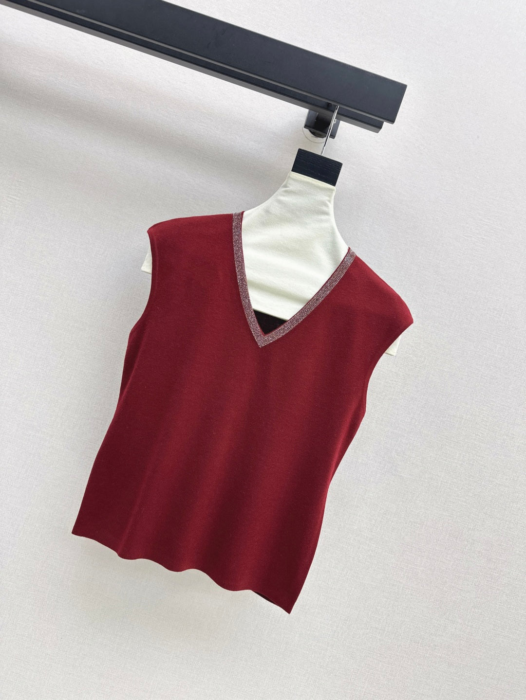 Brune 25fw v-neck vest