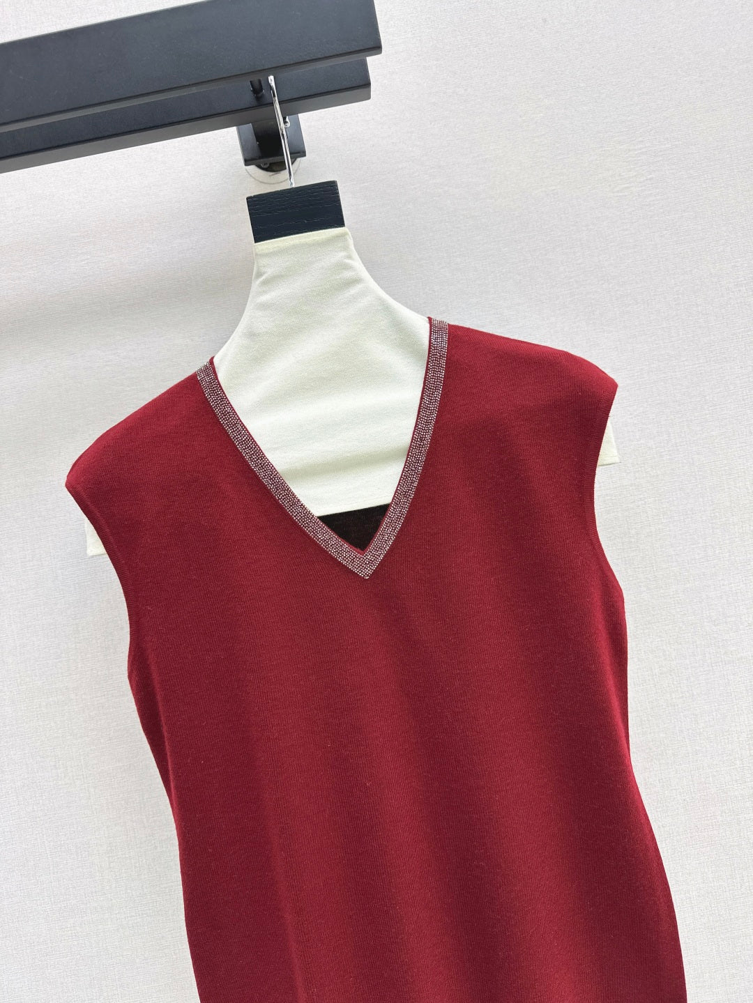 Brune 25fw v-neck vest