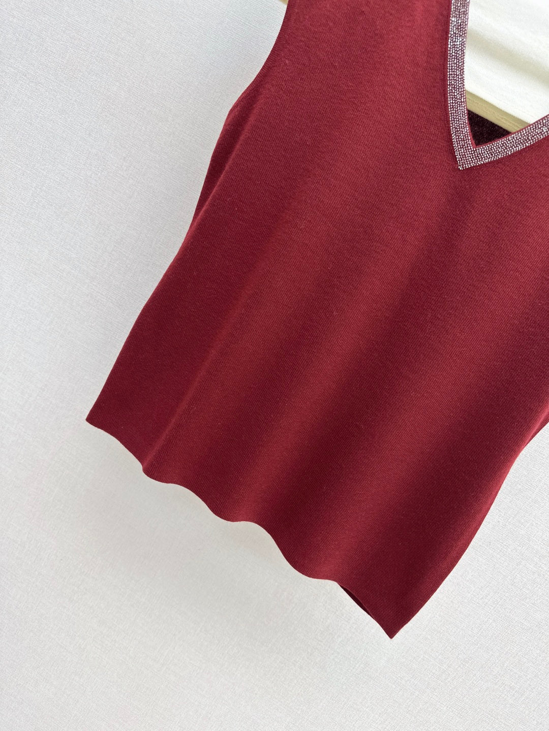 Brune 25fw v-neck vest