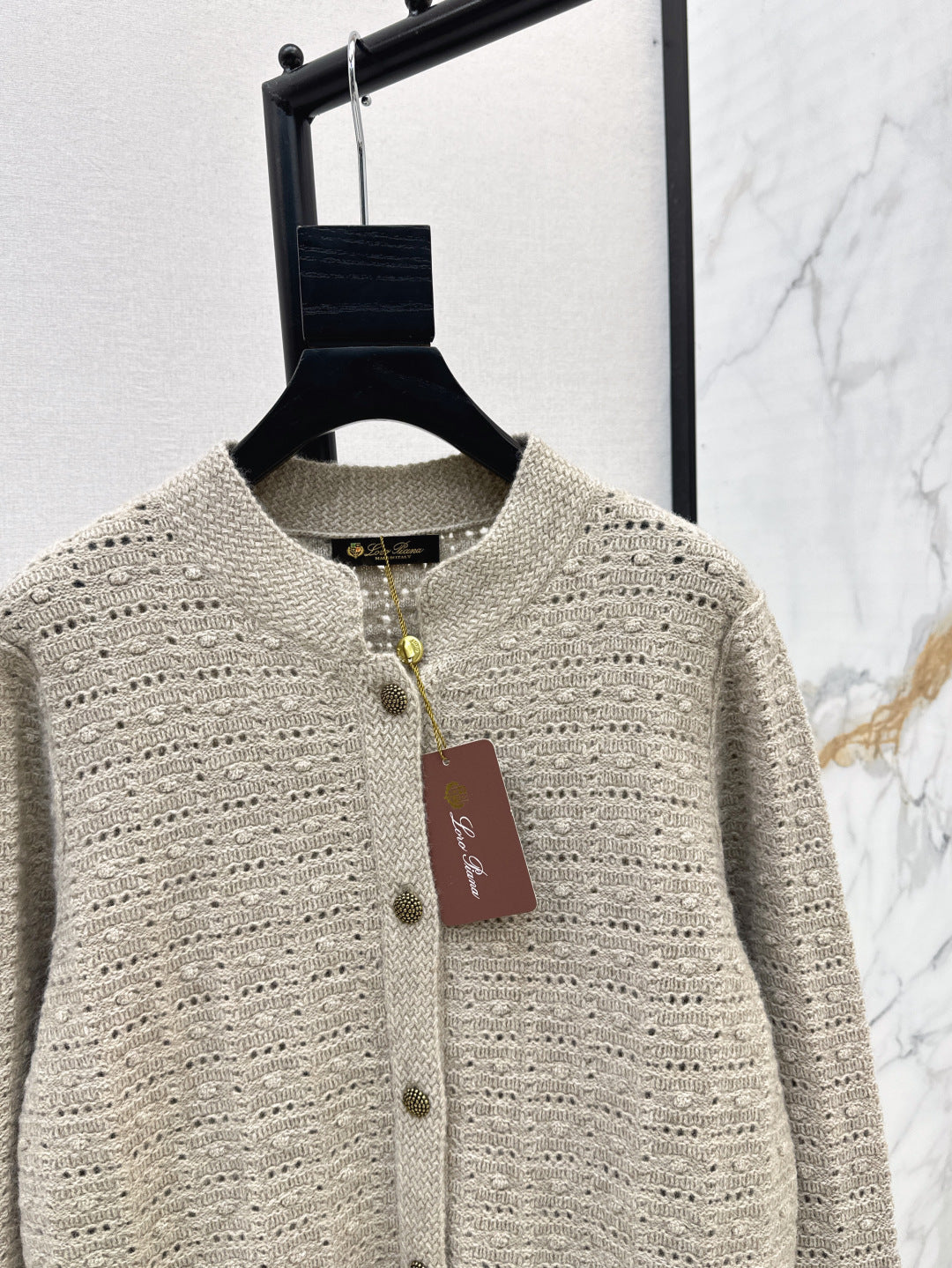 Loro 25fw knitted cardigan