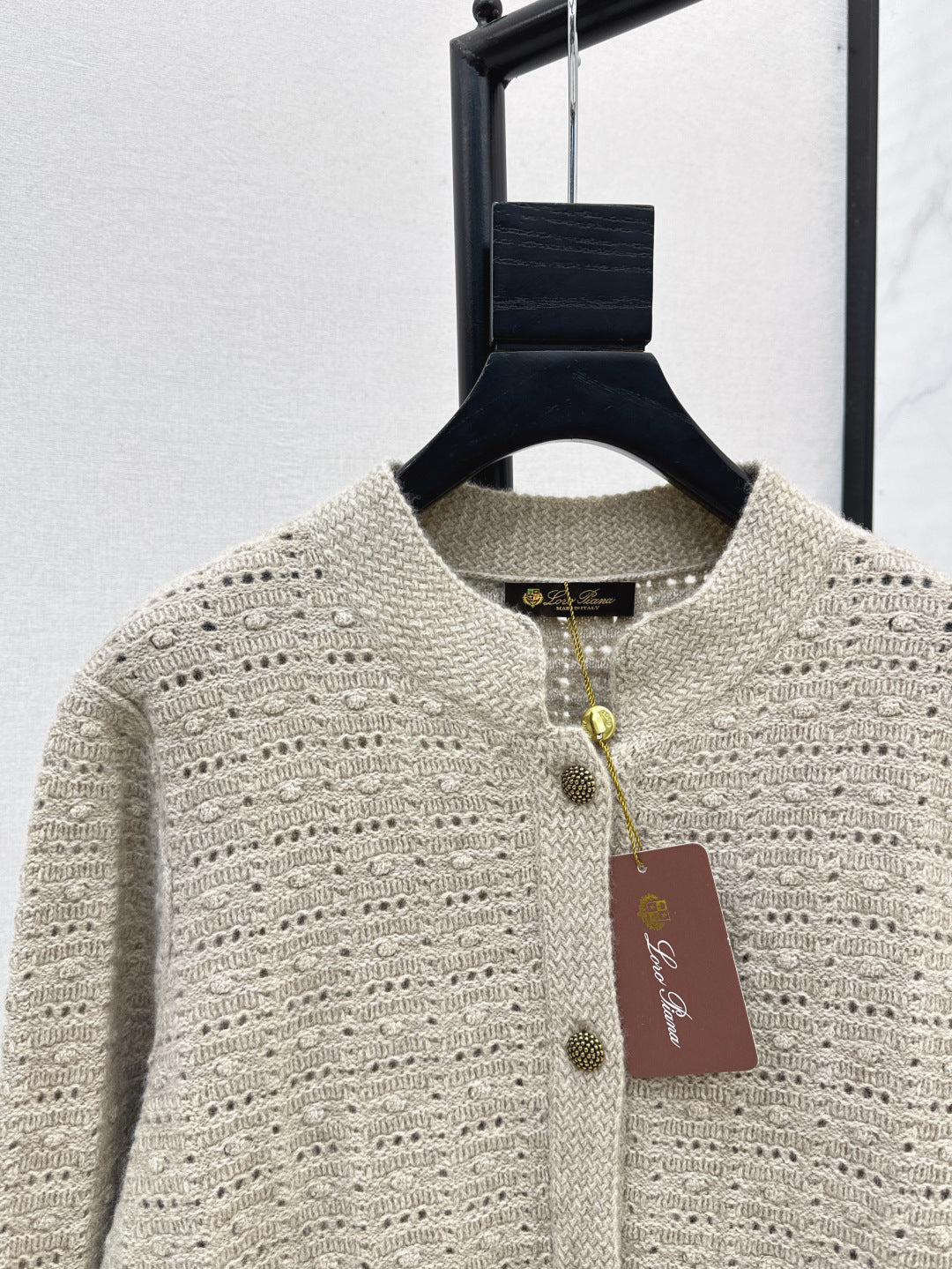 Loro 25fw knitted cardigan