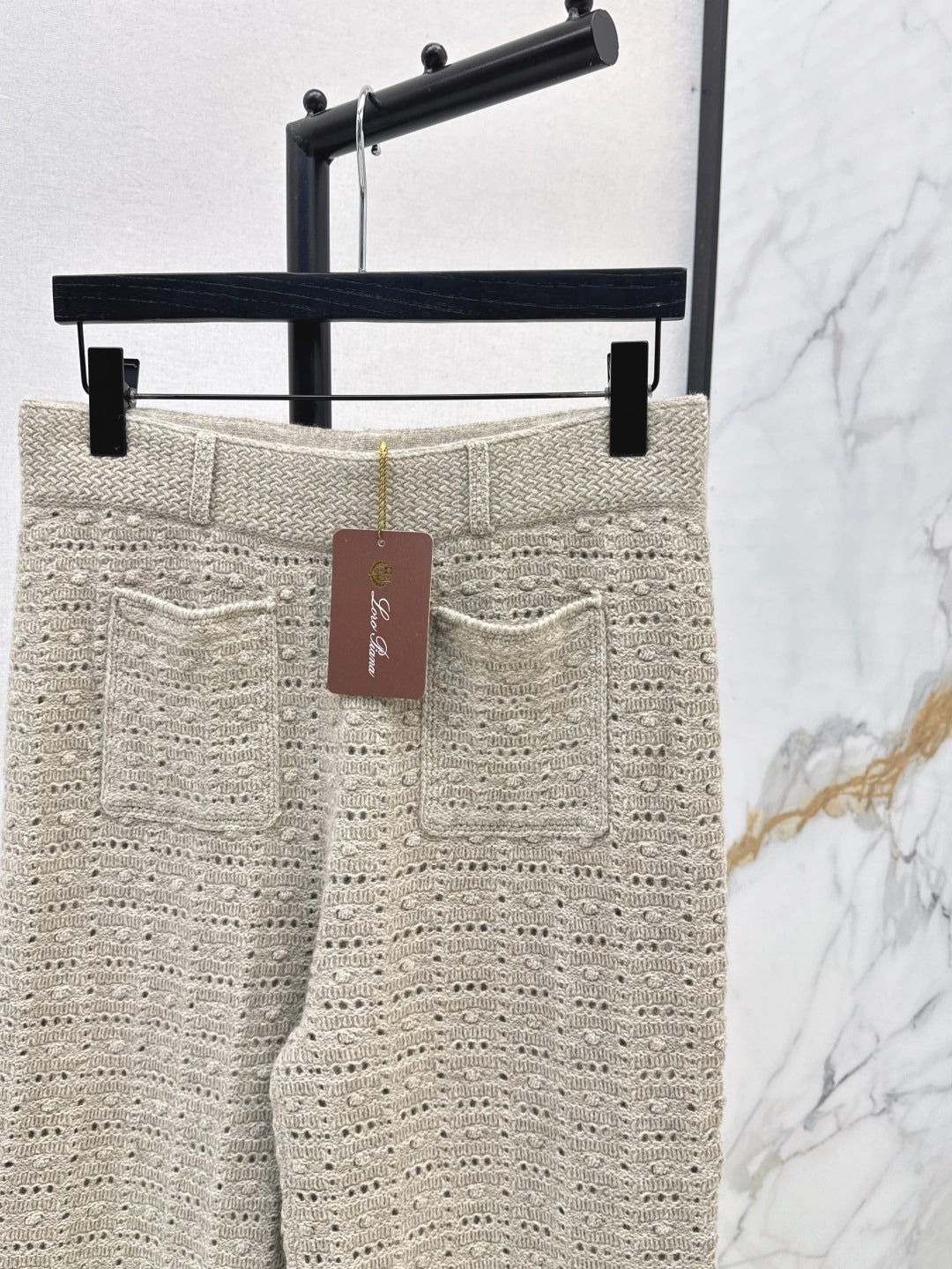 Loro 25fw knitted pants