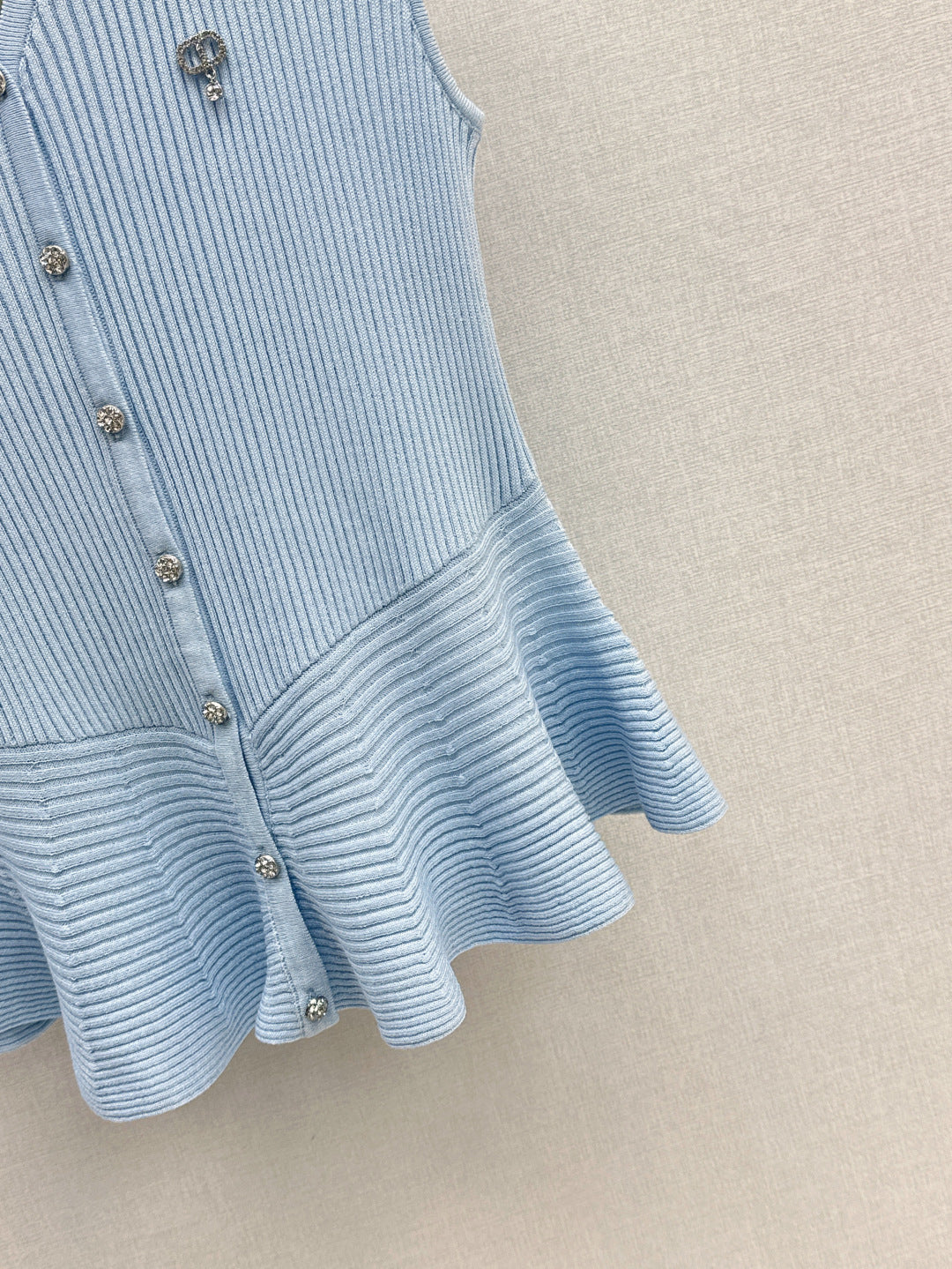 CD 25fw knitted vest