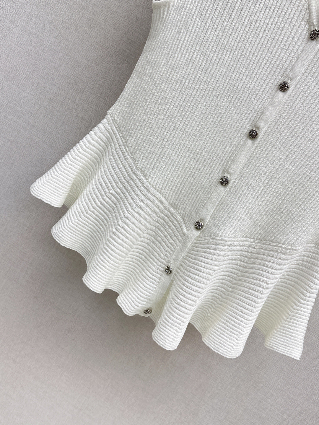 CD 25fw knitted vest