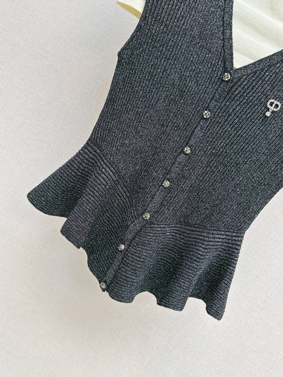 CD 25fw knitted vest