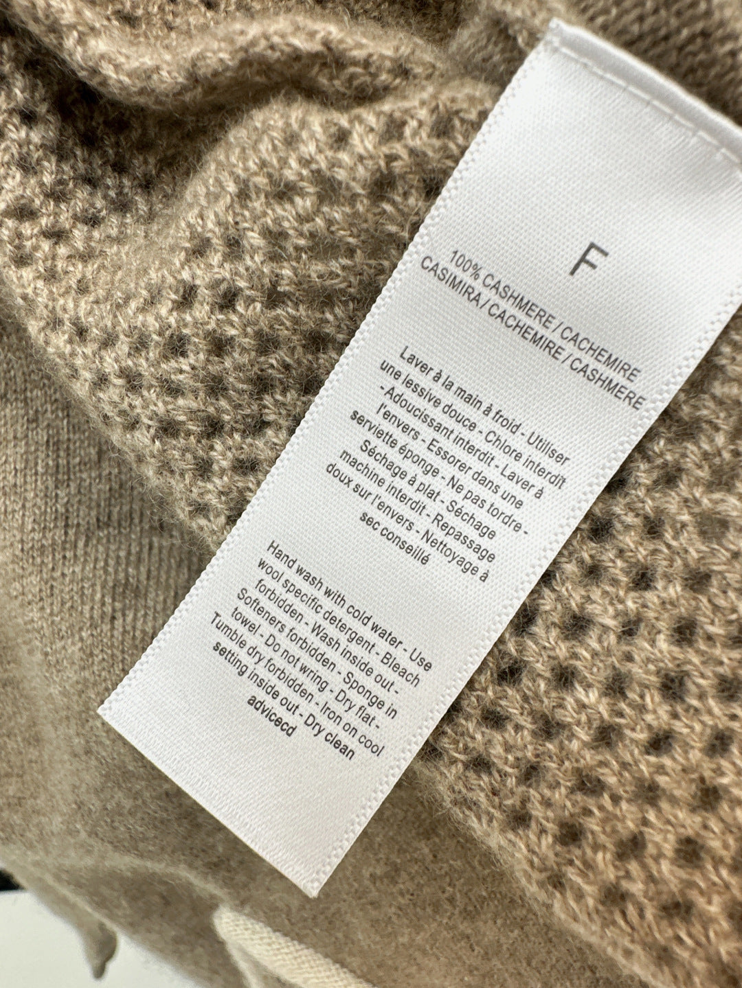 Loro 25fw cashmere coat