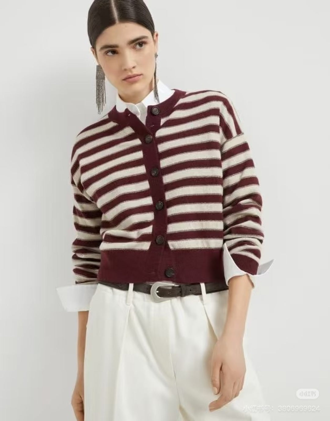Brune 25fw knitted cardigan