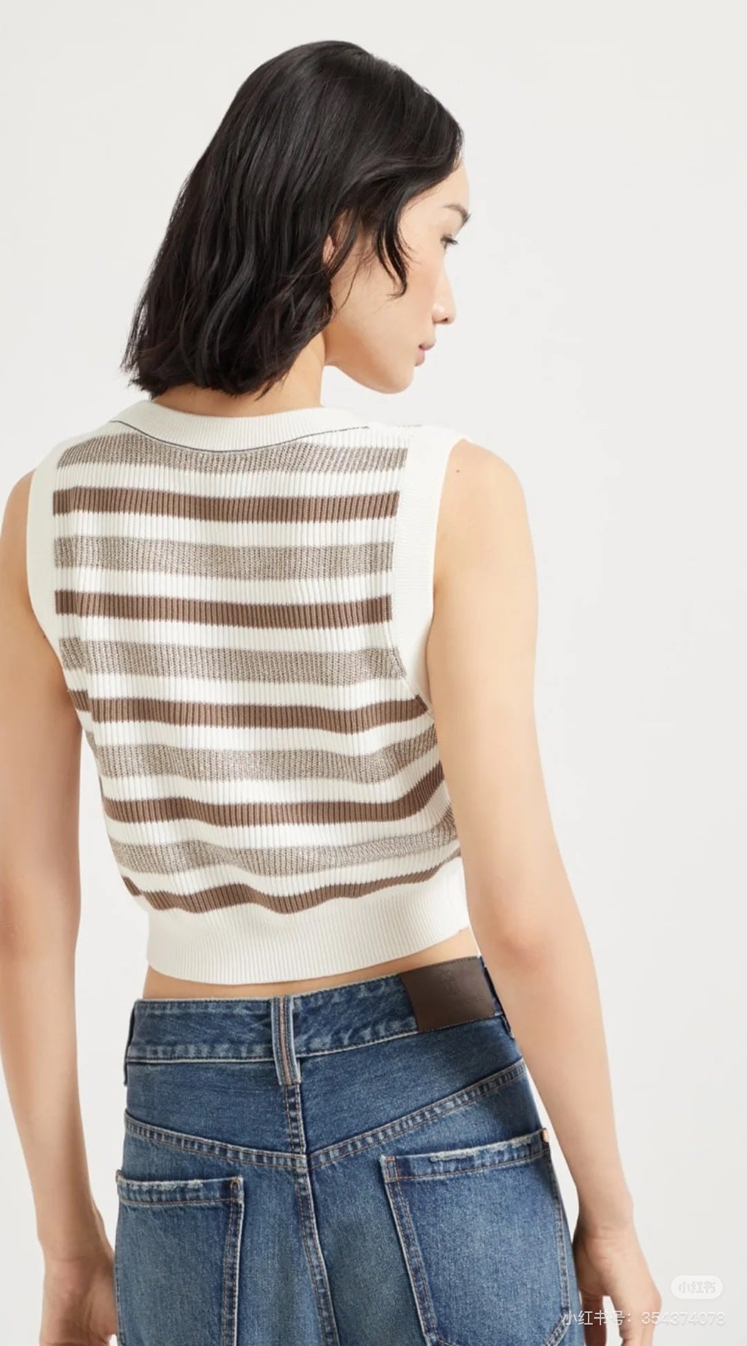 Brune 25fw knitted vest