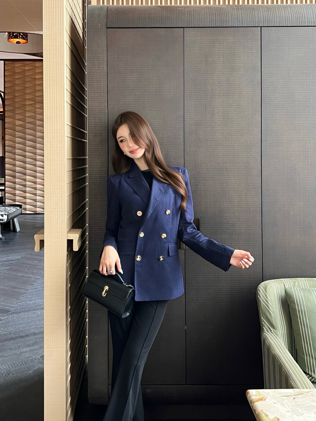 Ral 25fw linen blazer