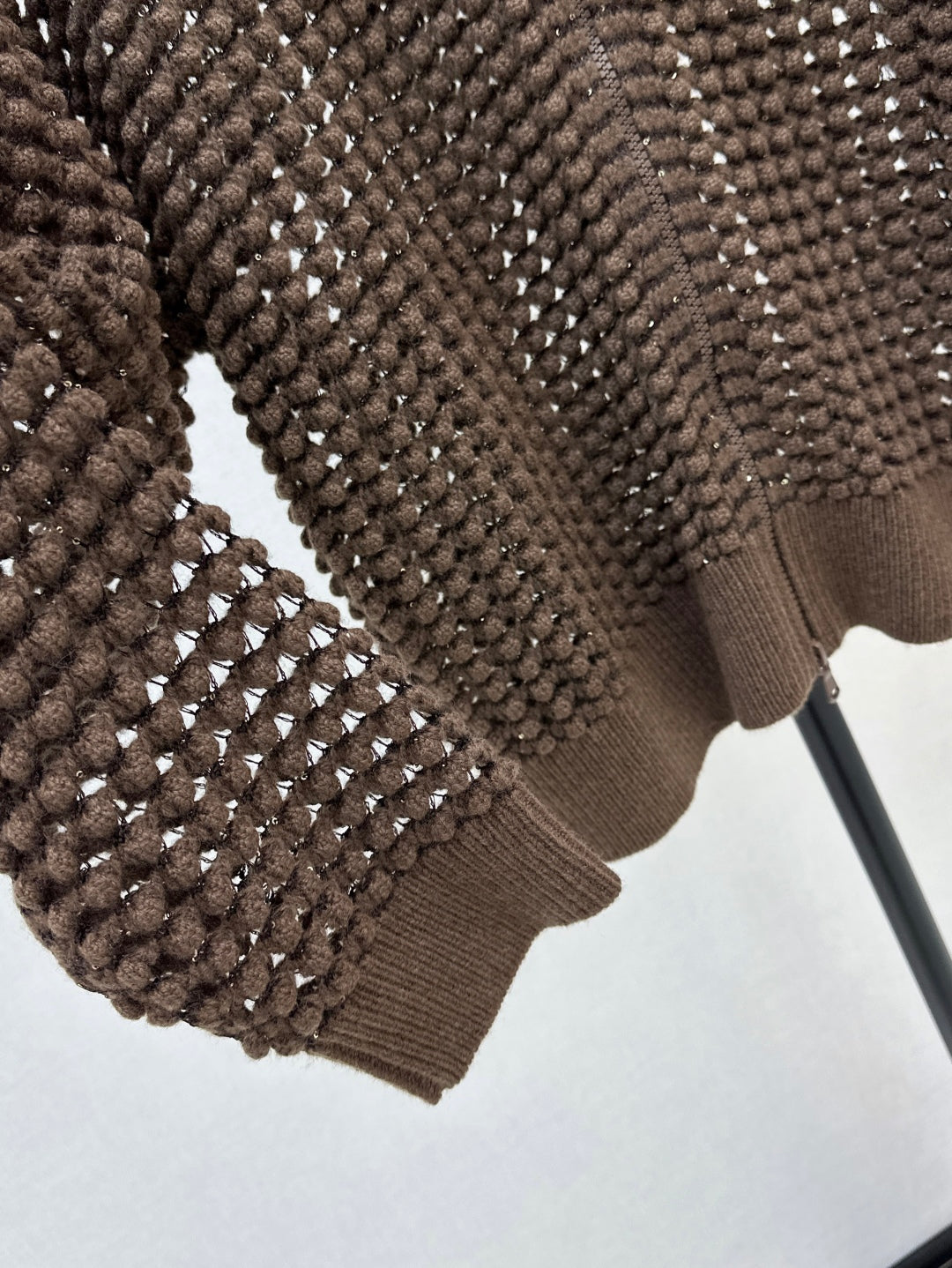 Brune 25fw hollow hoodie