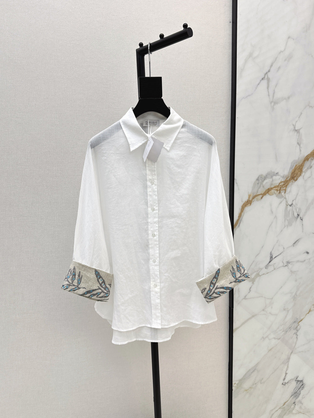 Brune 25fw linen shirt