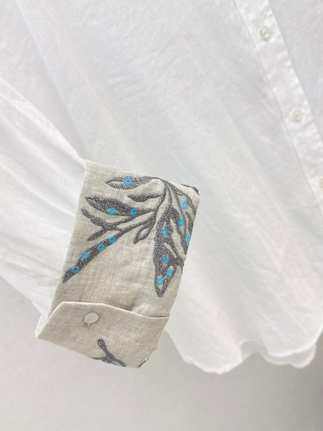 Brune 25fw linen shirt