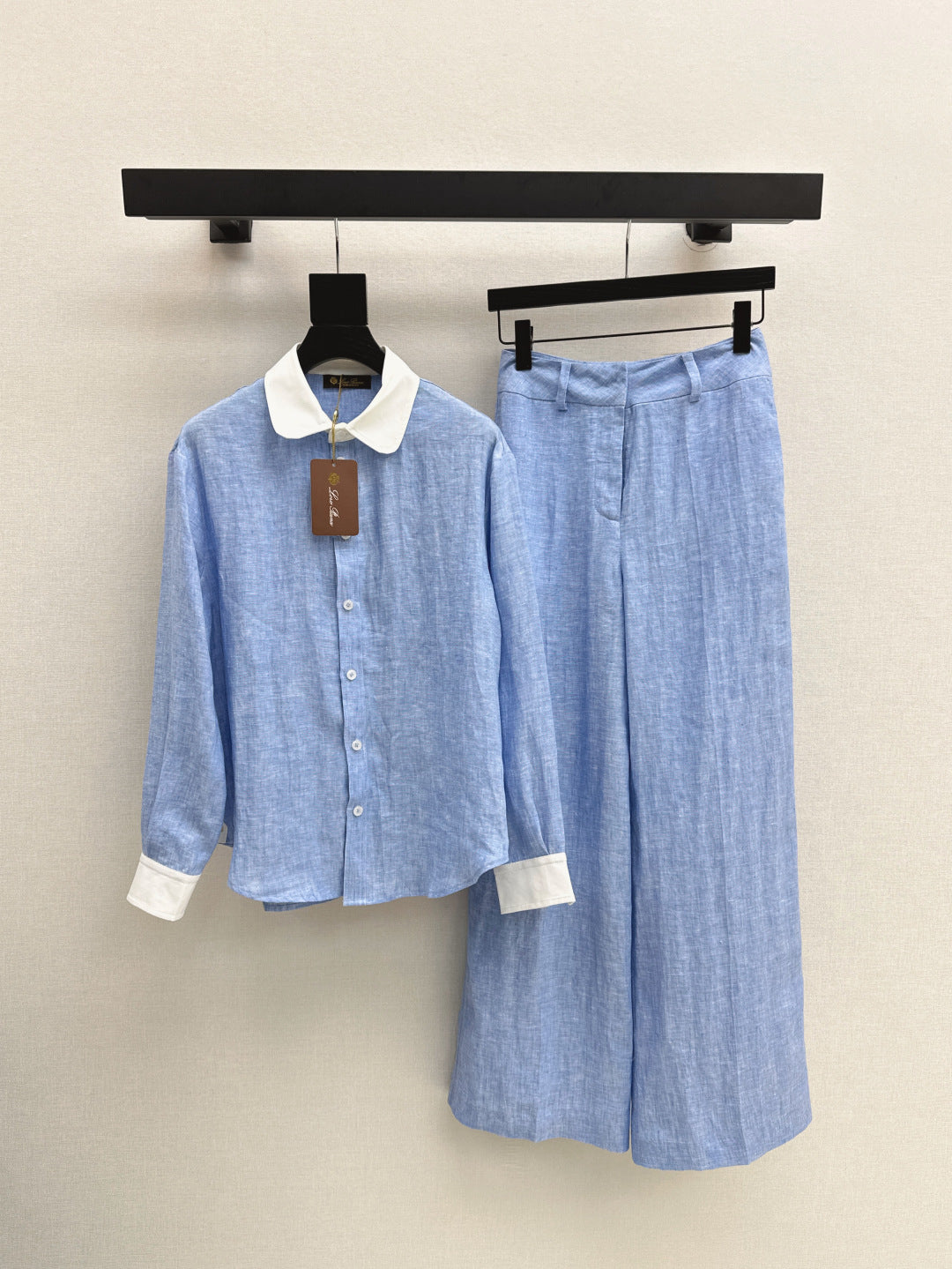 Loro 25fw linen suit