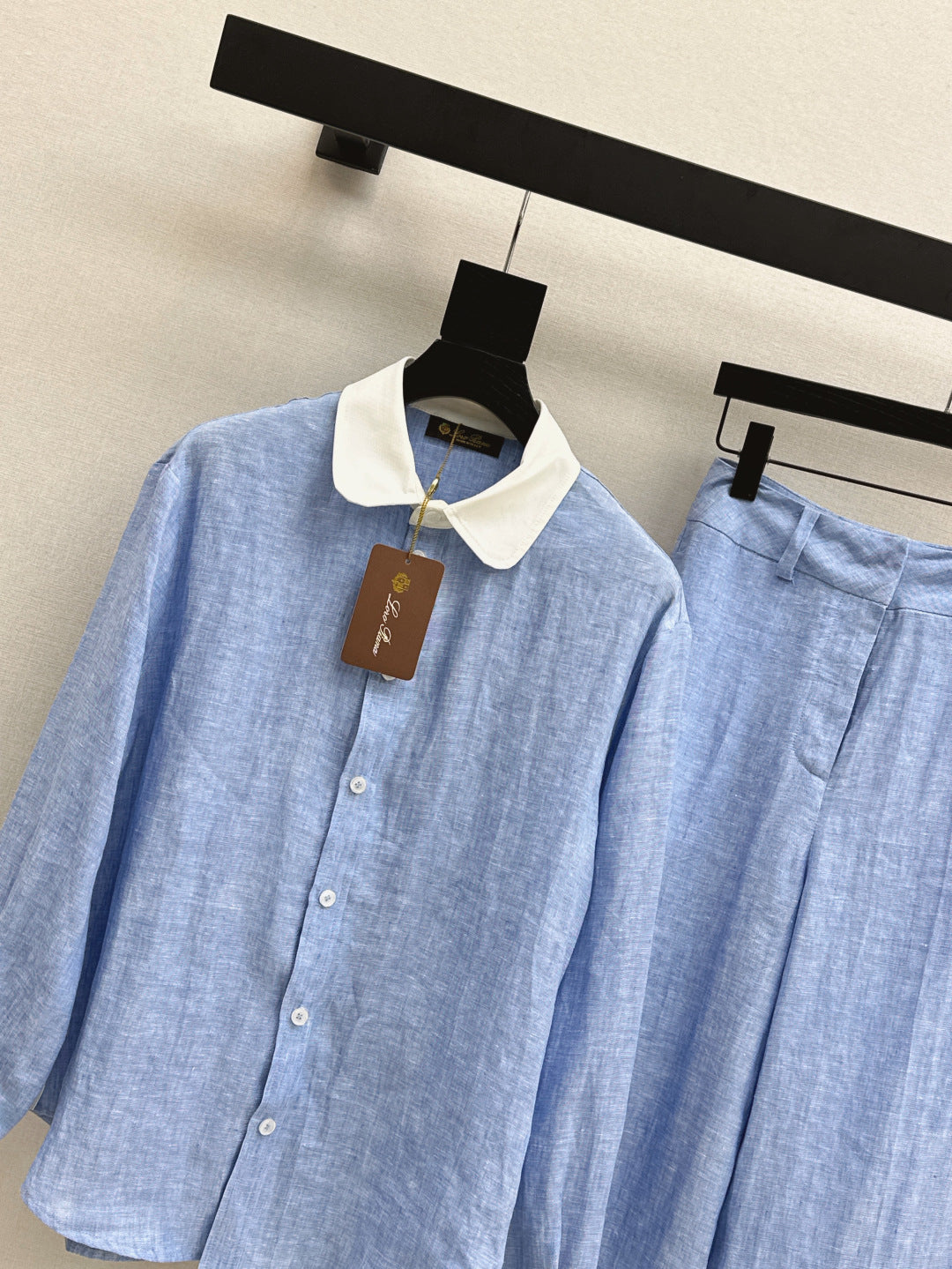 Loro 25fw linen suit