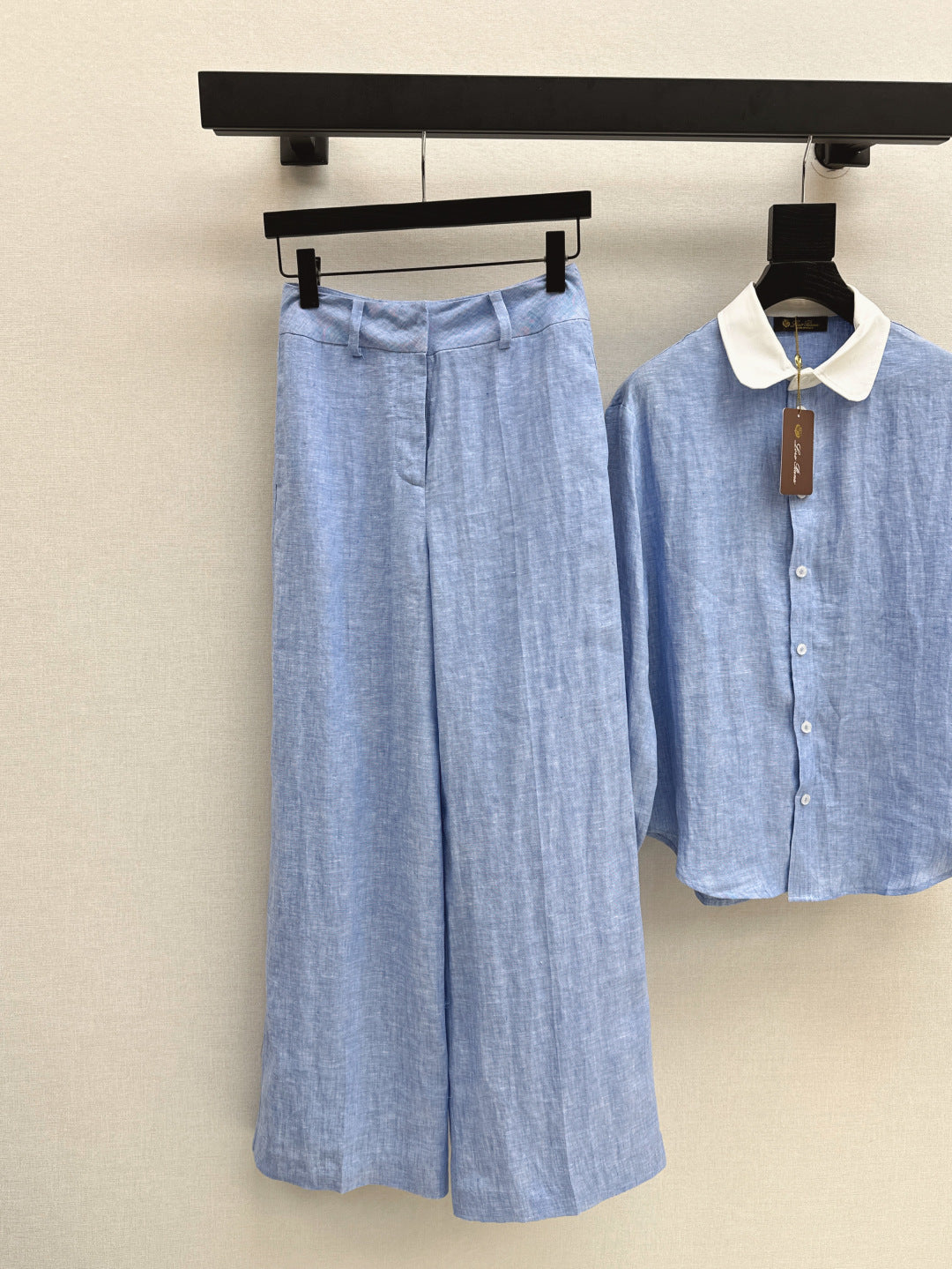 Loro 25fw linen suit