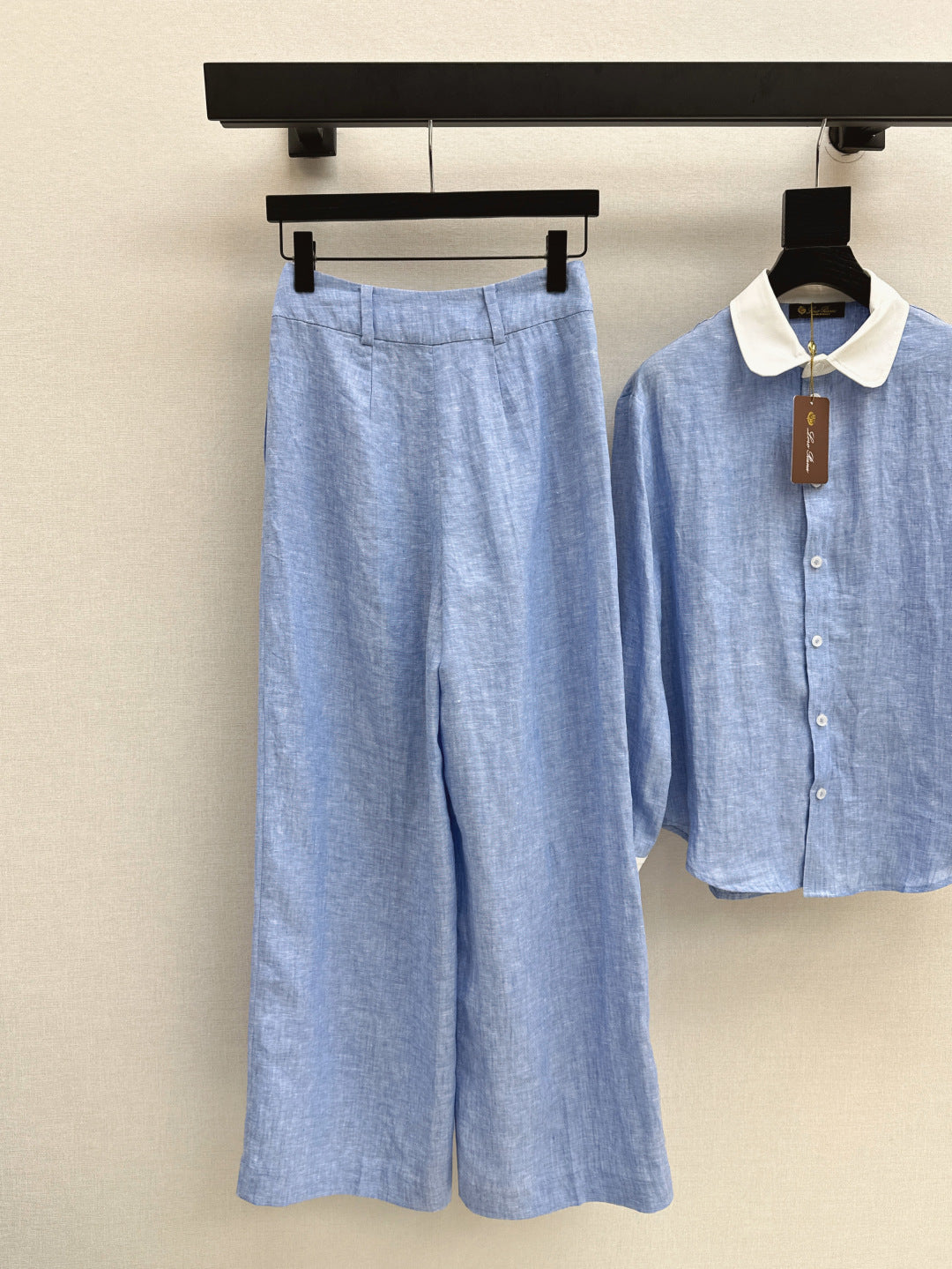 Loro 25fw linen suit