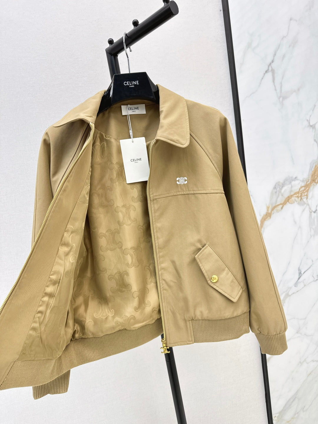 Celi 25fw embroidered jacket
