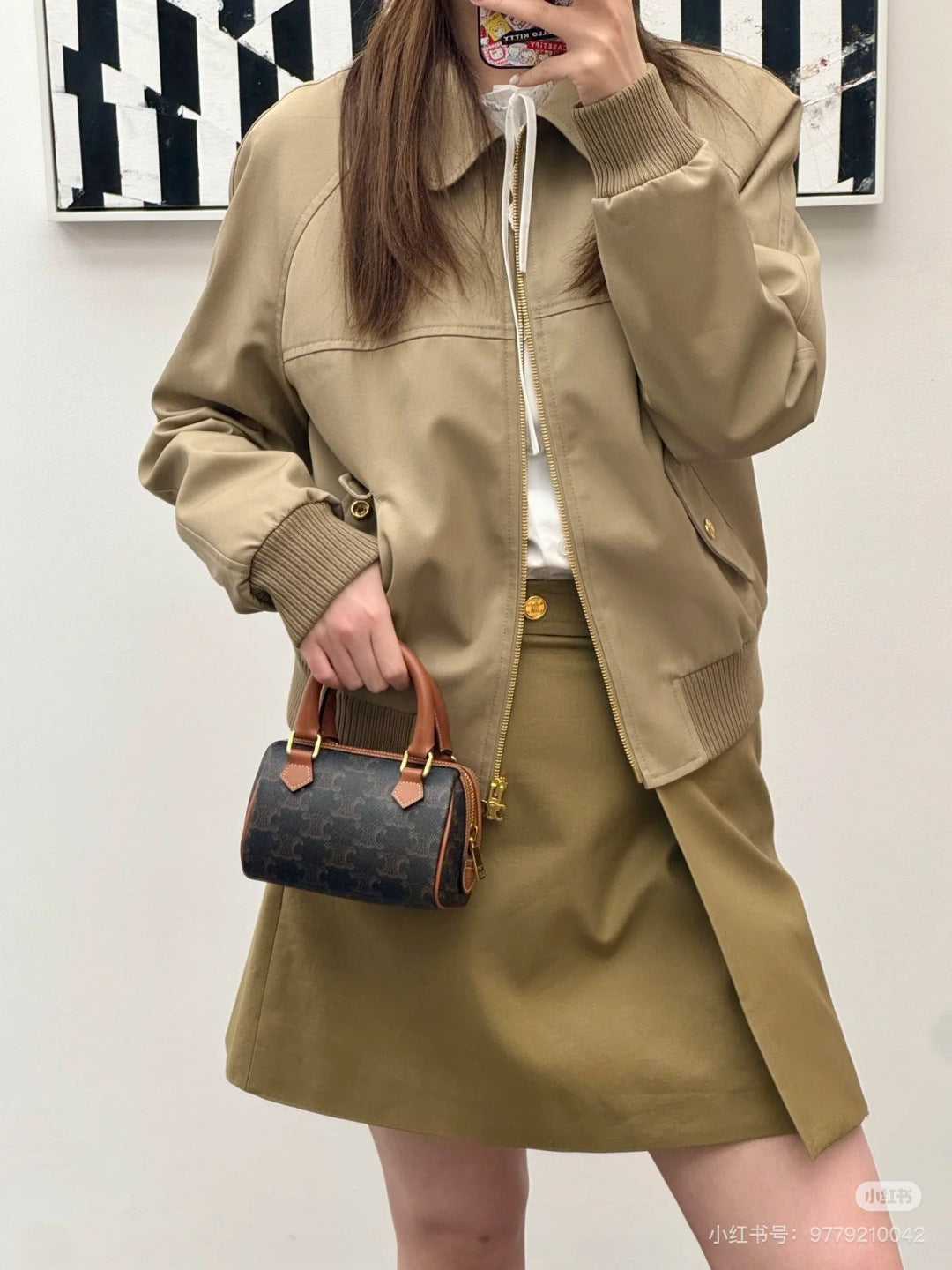 Celi 25fw embroidered jacket