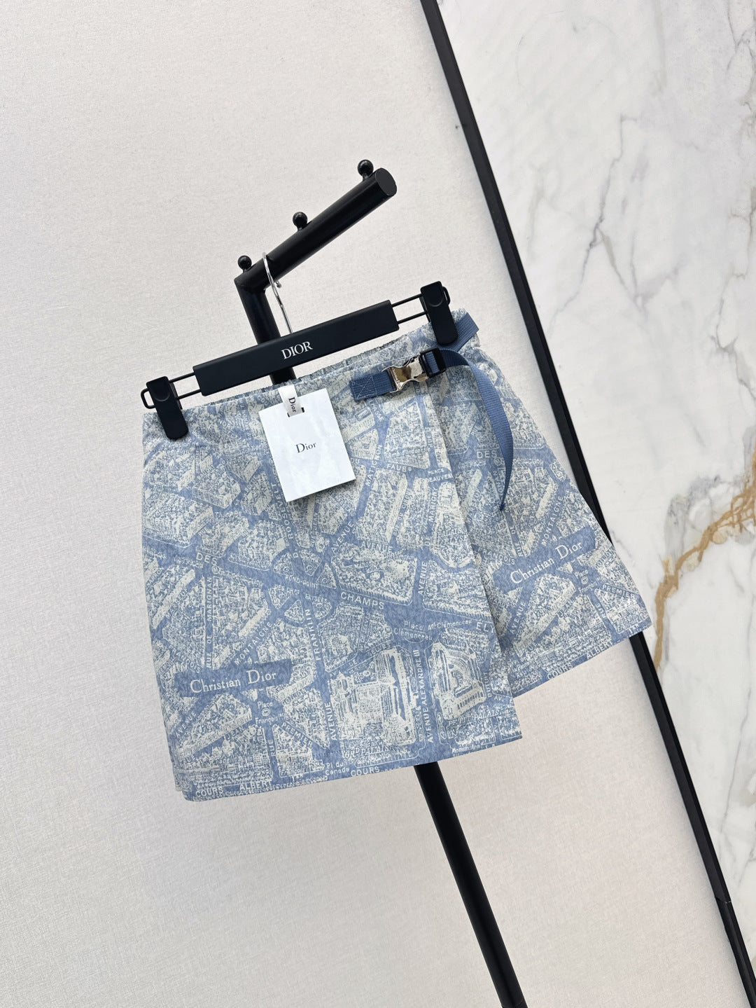 CD 25fw printed skort