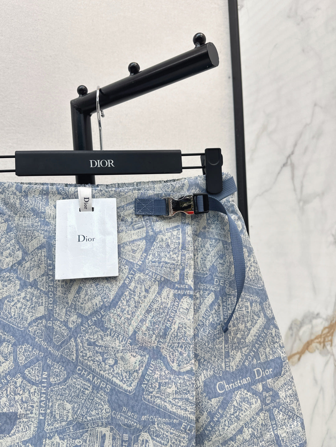 CD 25fw printed skort