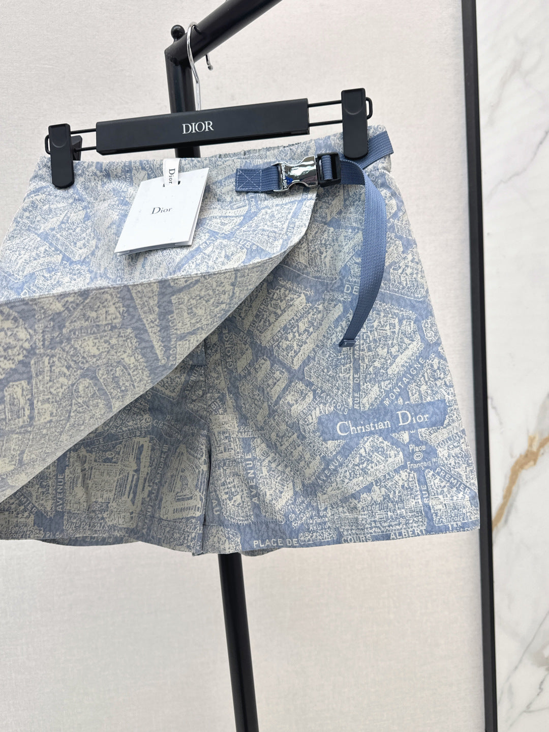 CD 25fw printed skort