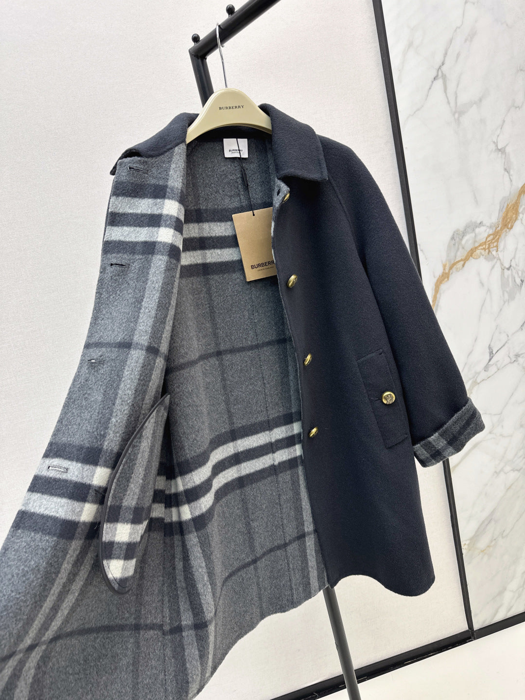 Bur 25fw reversible coat