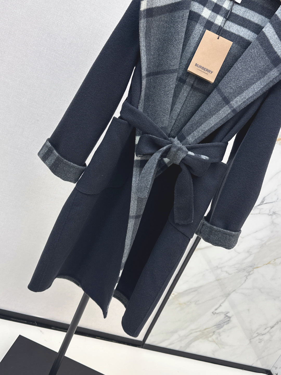 Bur 25fw reversible coat