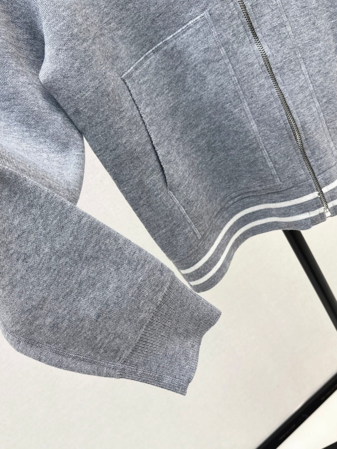 Miu 25fw knitted jacket