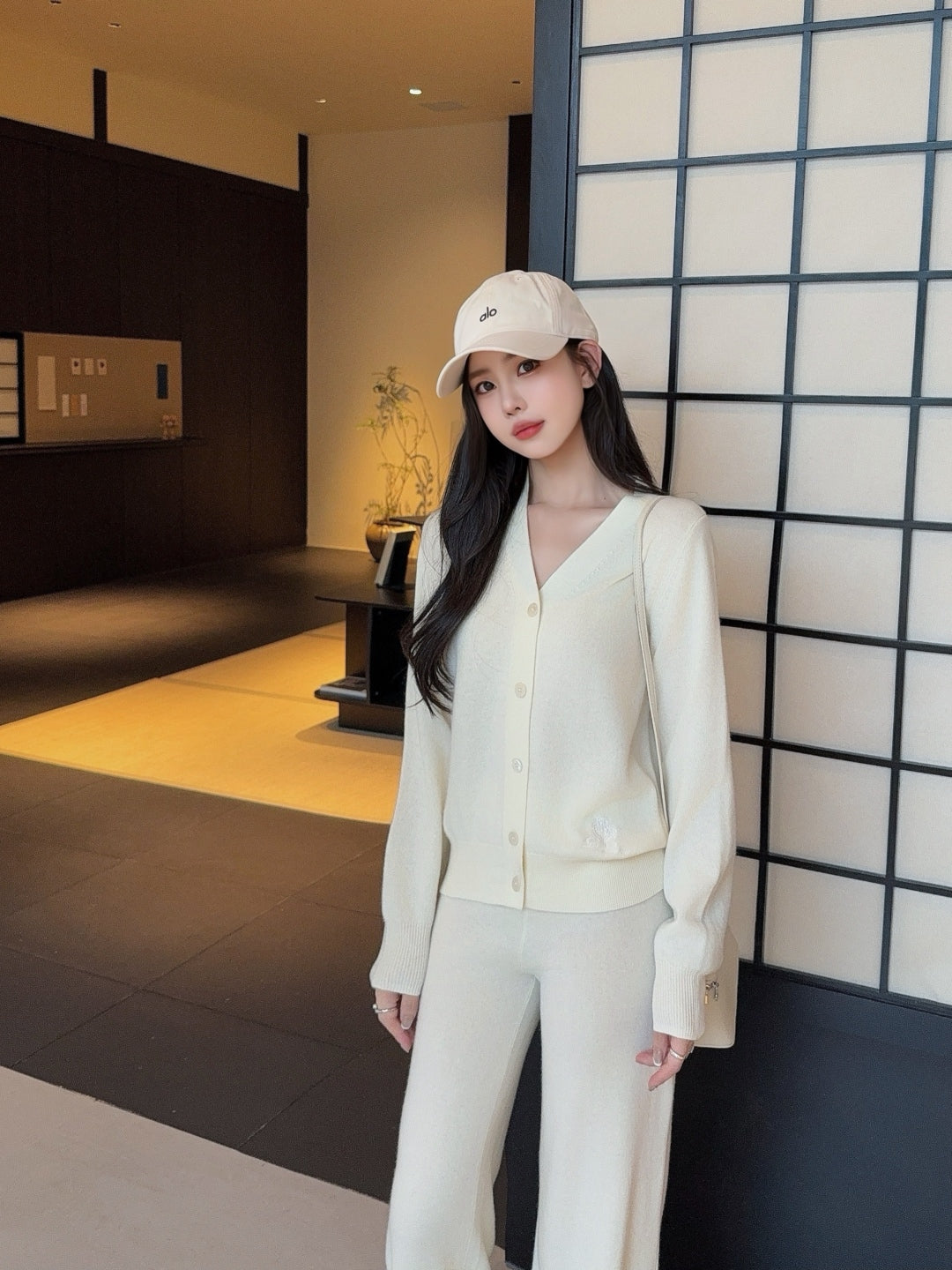 Loro 25fw knitted suit