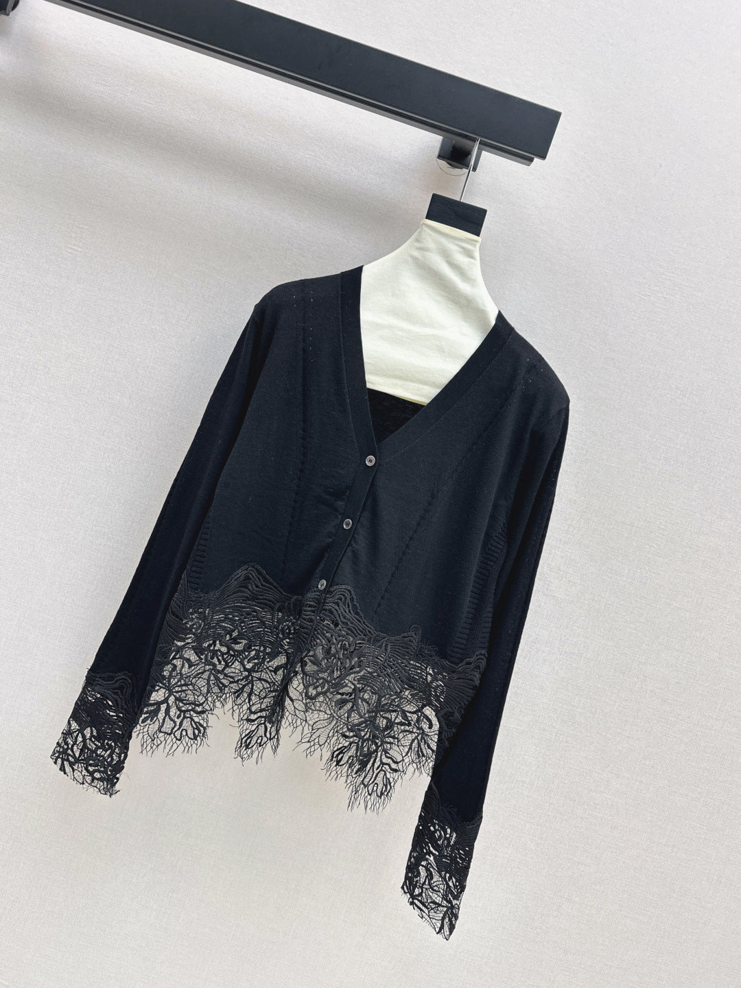 Es 25fw lace cardigan