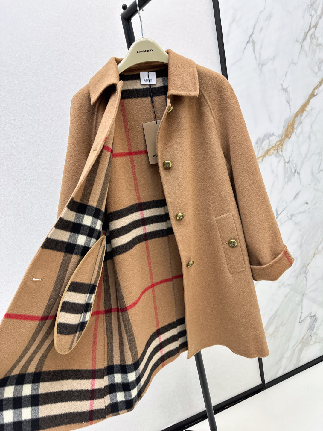 Bur 25fw reversible coat