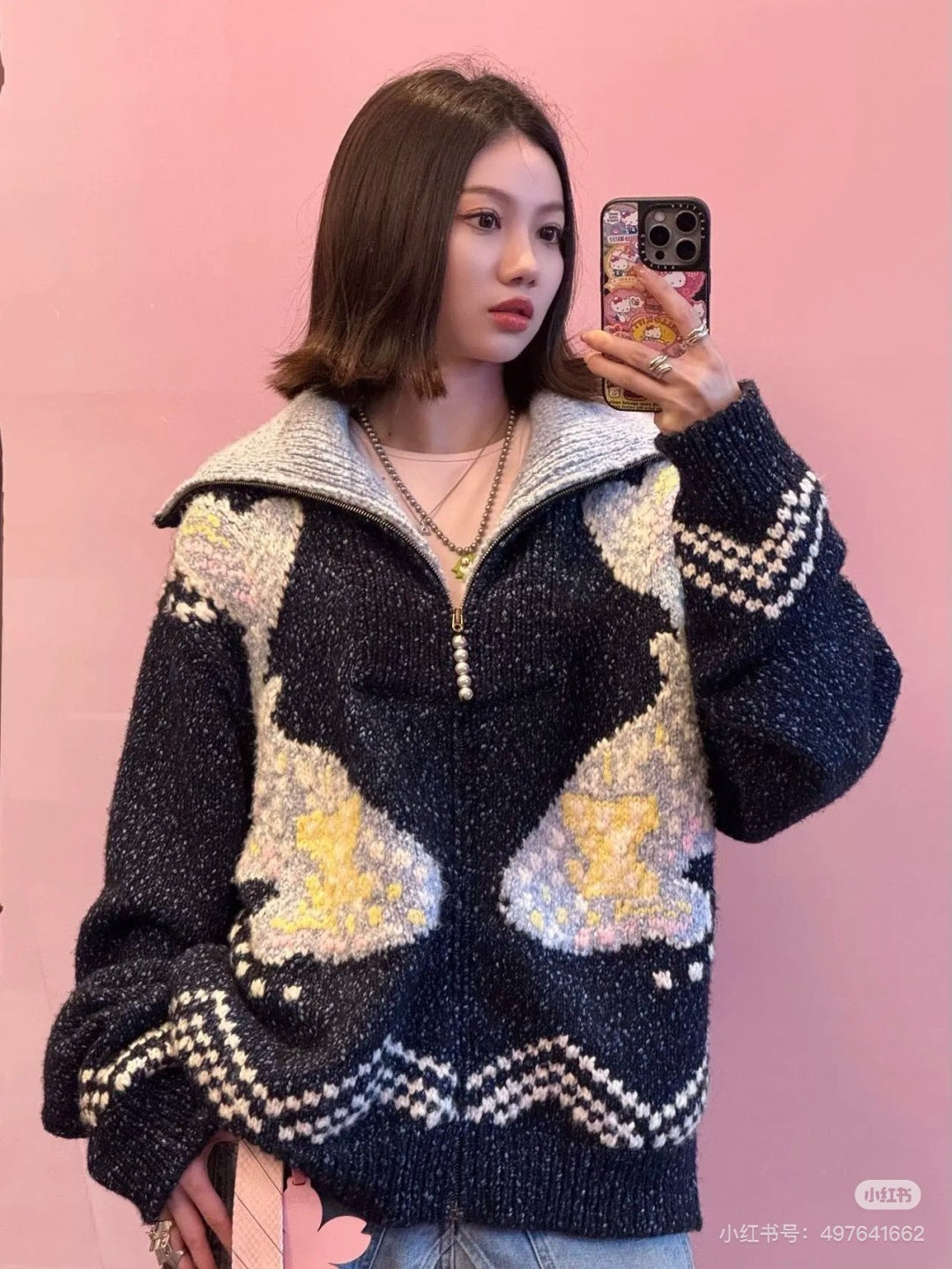 Louis 25fw jacquard jacket