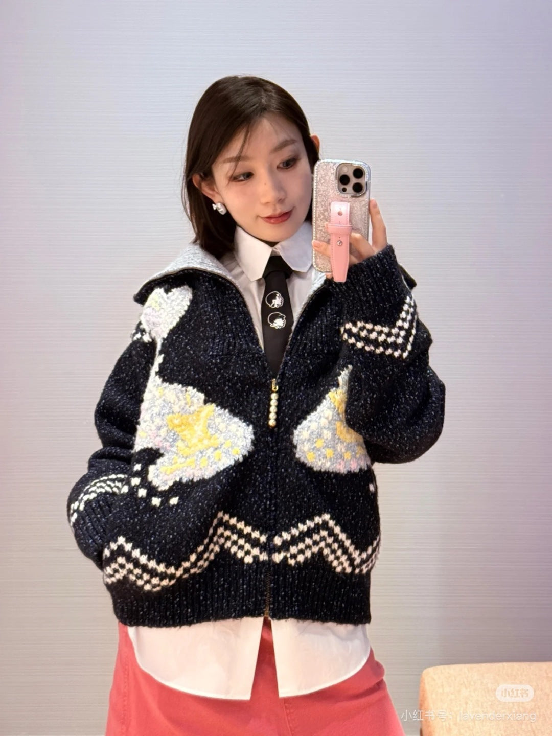 Louis 25fw jacquard jacket