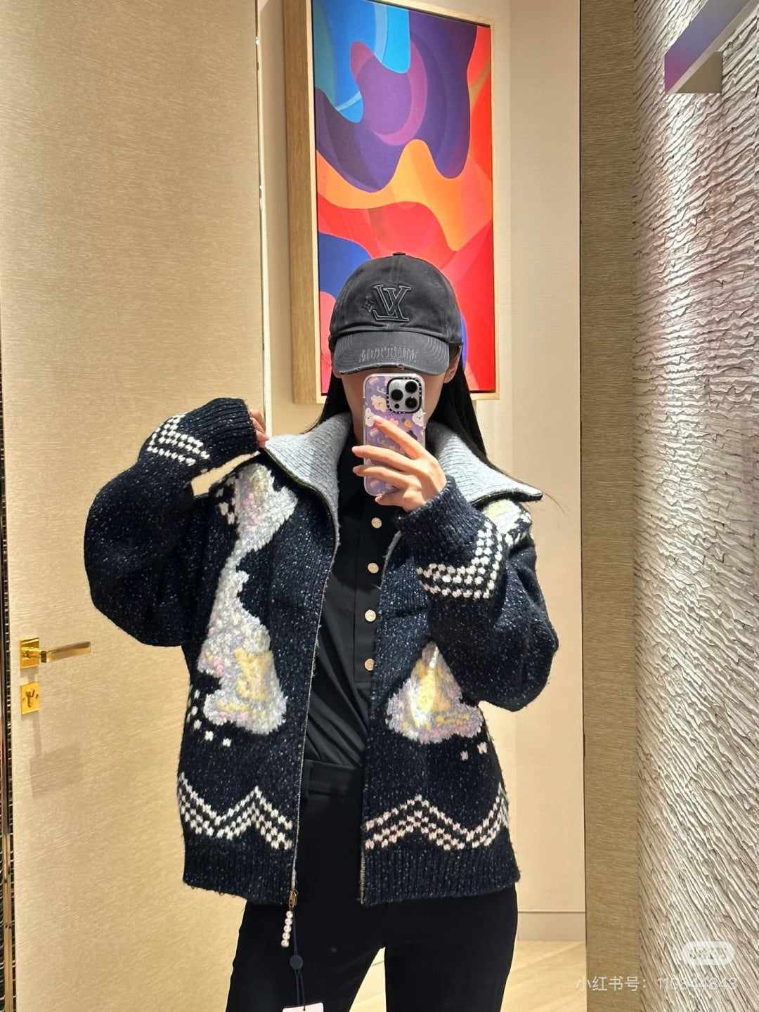 Louis 25fw jacquard jacket