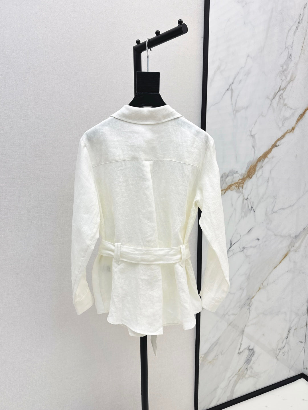Loro 25fw linen cargo jacket