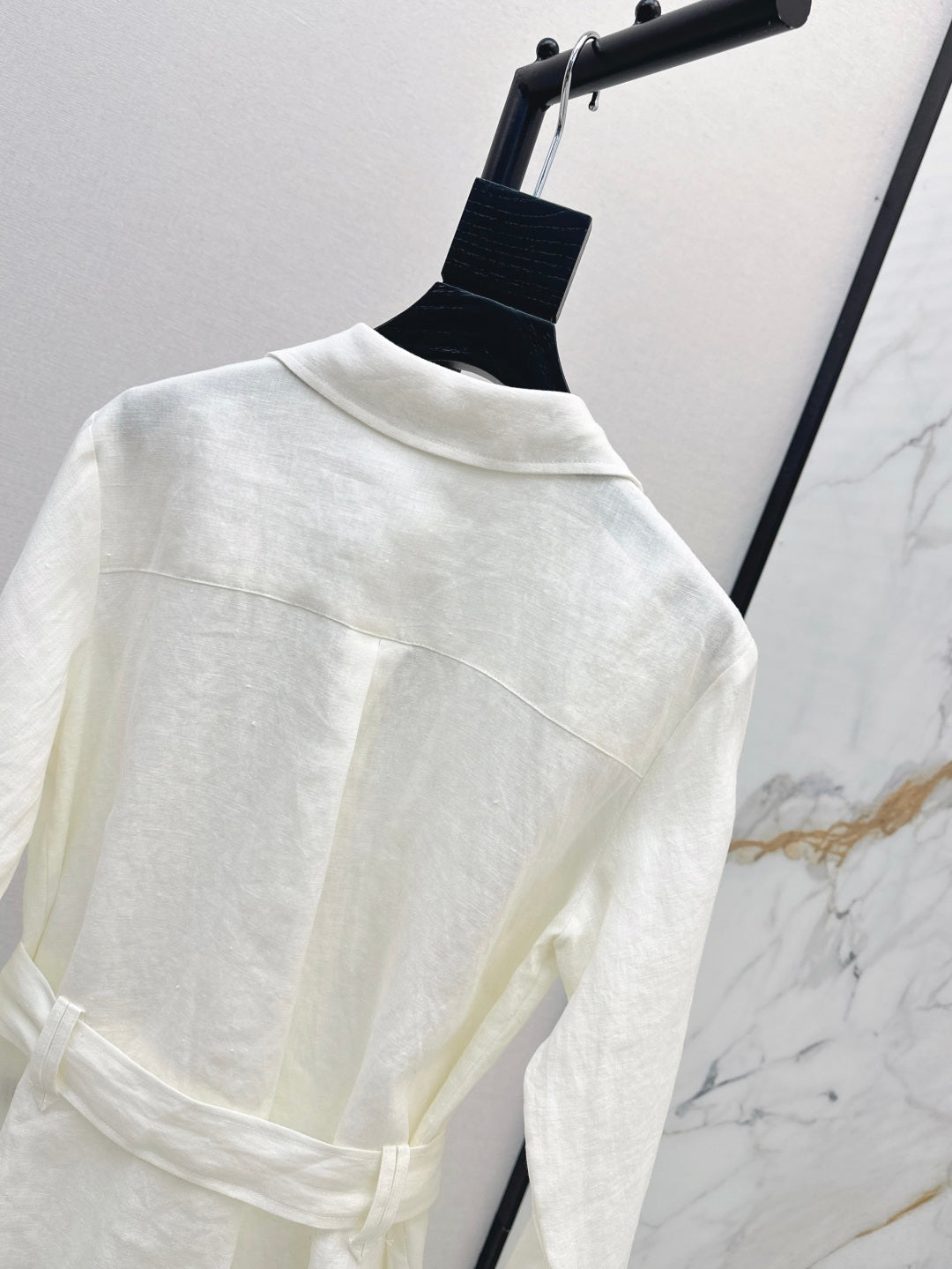 Loro 25fw linen cargo jacket