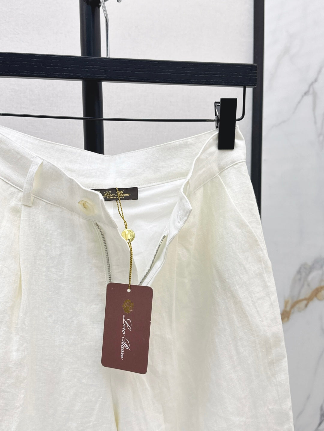 Loro 25fw linen pants
