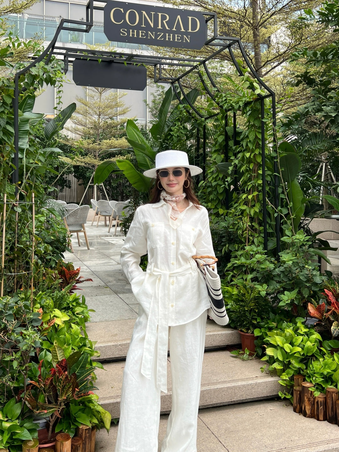 Loro 25fw linen pants