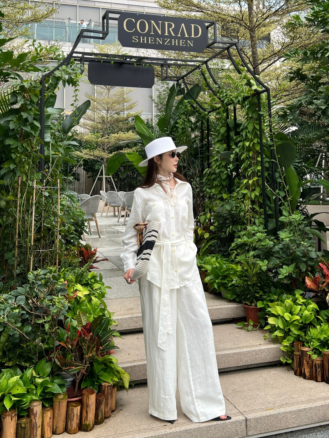 Loro 25fw linen pants