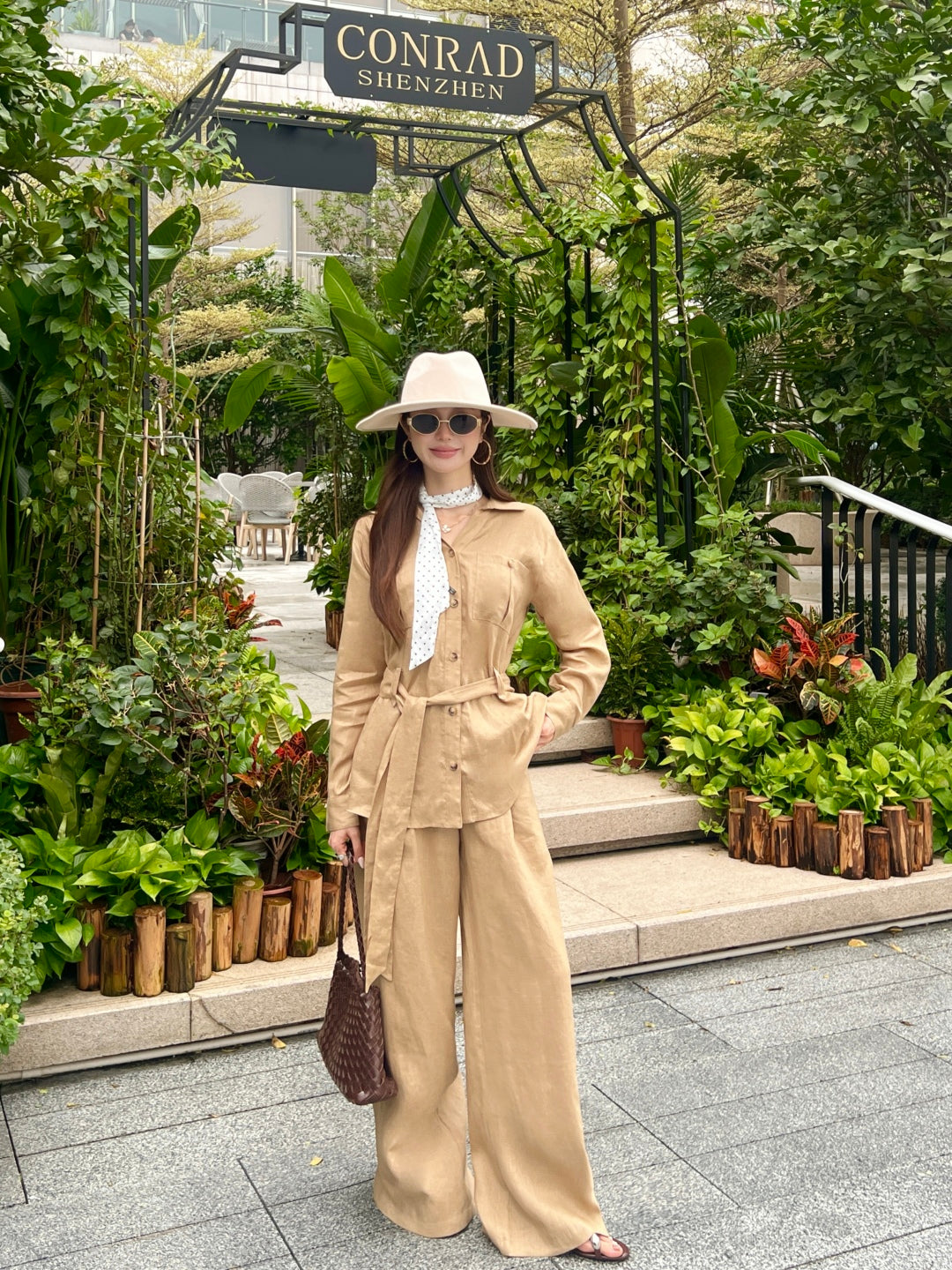 Loro 25fw linen pants